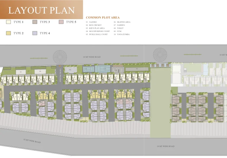 Darshanam Kingsville- Layout Plan