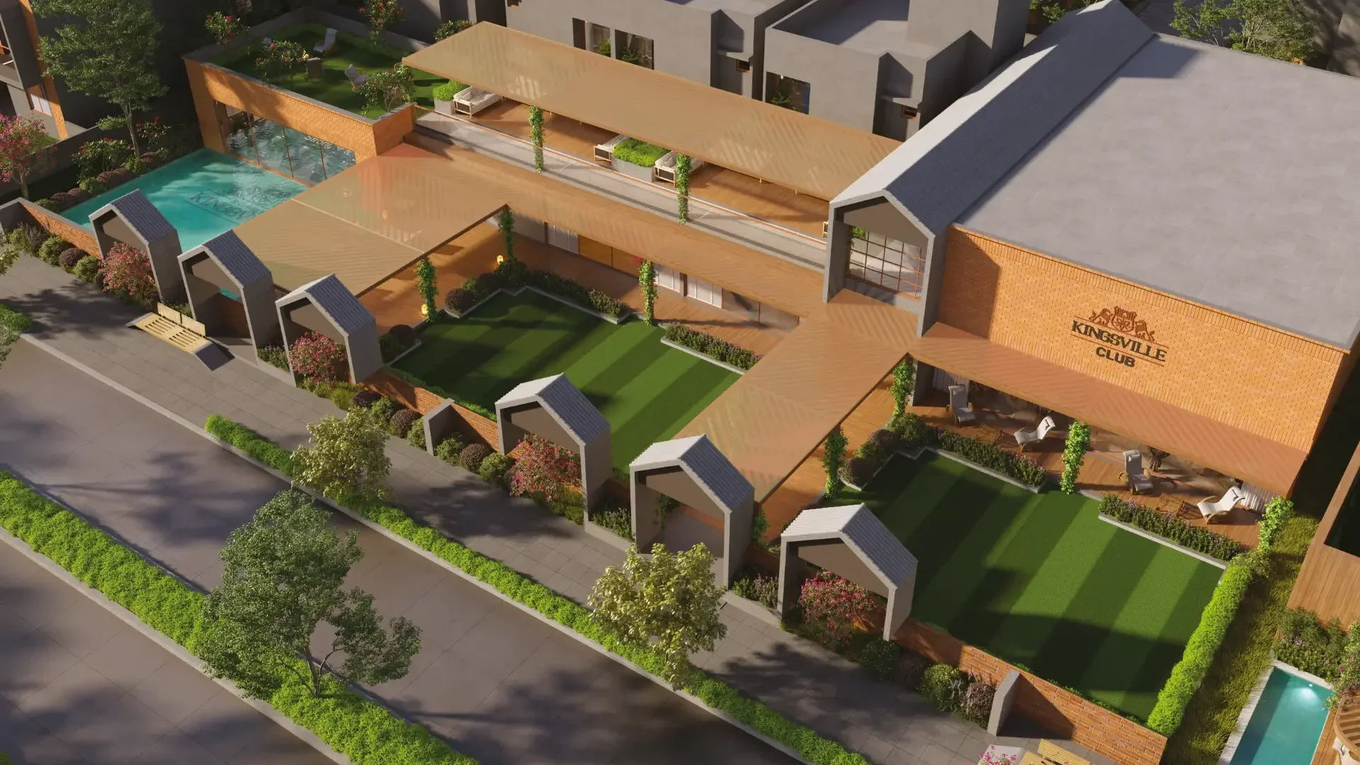 Darshanam Kingsville Phase 2 - Clubhouse Entrance
